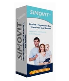 سیموویت کلسیم+منیزیم+زینک+ویتامین د۳