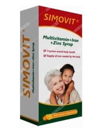 سیموویت مولتی ویتامین + آهن + زینک