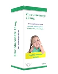 شربت زینک گلوکونات 10