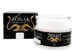 کرم شتر مرغ روناک