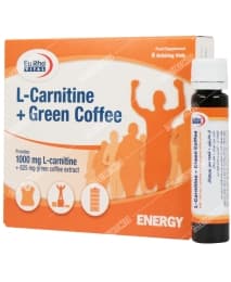 ویال خوراکی ال کارنیتین و قهوه سبز