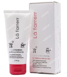کرم ضد آفتاب مینرال کودکان SPF30 دخترانه لافارر
