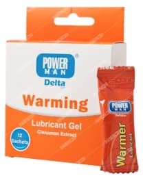 ساشه ژل گرم کننده Warming پاورمن دلتازکس