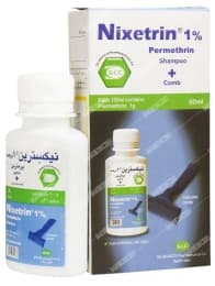 شامپو نیکسترین 1 درصد پرمترین