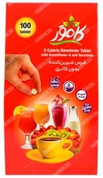 قرص شیرین کننده ساشه ای سوکرالوز و آسه سولفام