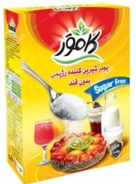 پودر شیرین کننده رژیمی و بدون قند کامور