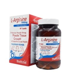 ال آرژنین 1000 میلی گرم هلث اید (60 عددی)