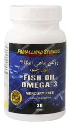 امگا 3 بدون جیوه 30 عددی