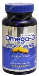 امگا 3 زهراوی 60 عددی