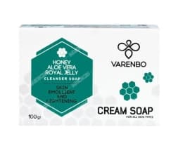 صابون کرم دار وارنبو حاوی ژل رویال و عسل