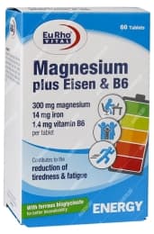 منیزیم پلاس آیزن و ب6