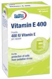 ویتامین E 400 یوروویتال 60 عددی