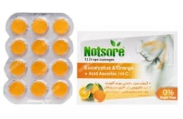 آبنبات سرد اکالیپتوس بدون قند با طعم پرتقال