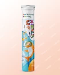 قرص جوشان ویتامین c برای کودکان با طعم پرتقال