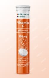 قرص جوشان ویتامین ث 500 میلی‌گرم با طعم پرتقال