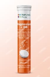 قرص جوشان منیزیم ب۶ با طعم پرتقال