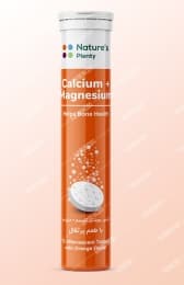 قرص جوشان کلسیم + منیزیم با طعم پرتقال