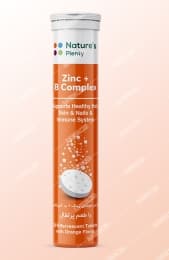 قرص جوشان زینک و ب کمپلکس با طعم پرتقال