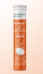 قرص جوشان اکسلنت سی با طعم پرتقال