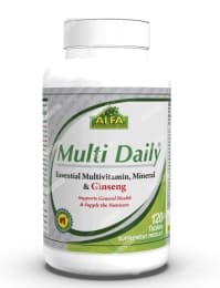 مولتی دیلی آلفا ویتامینز(60 عددی)