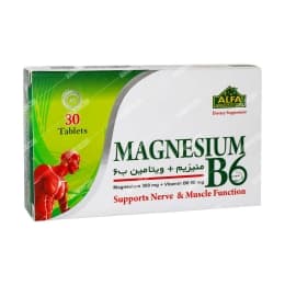 منیزیم و ویتامین ب6 آلفا ویتامینز (30 عددی)