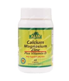 کلسیم منیزیم زینک و ویتامین دی (60 عددی)