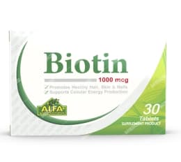 بیوتین آلفا ویتامینز 1000 میکروگرم