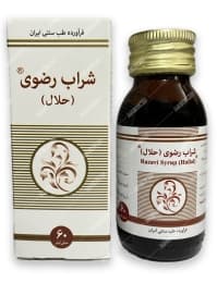 شربت شراب رضوی گیاه اسانس