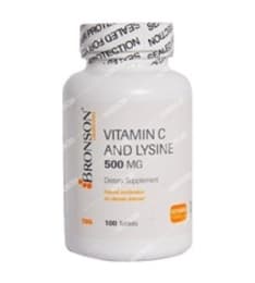 ویتامین ث و لیزین 500 میلی گرم