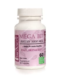 مگابیت بیوتین 5000 میکروگرم