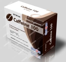 کافئین 100 میلی گرم