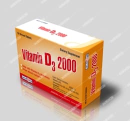 ویتامین د3 2000 میلی گرم