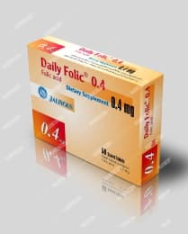 دیلی فولیک 0.4 میلی گرم
