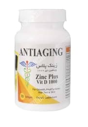 زینک پلاس ویتامین دی 1000(30 عددی)