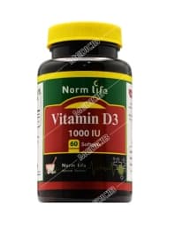 ویتامین د3 نورم لایف 1000 واحد
