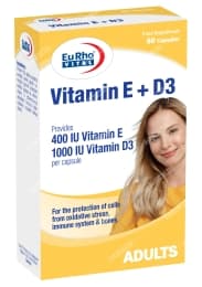 ویتامین ای و د3