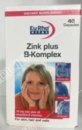 زینک پلاس ب کمپلکس(60 عددی)