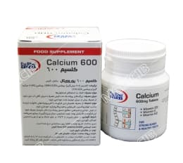 کلسیم 600 میلی گرمی(50 عددی)