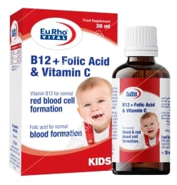 ب12 و فولیک اسید و ویتامین سی