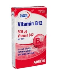 ویتامین ب12 یوروویتال 1000 میکروگرم