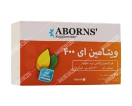 ویتامین ای ابورنز 400 واحد (60 عددی)