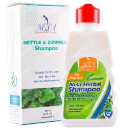 شامپو عصاره سدر و گزنه نلا