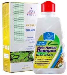 شامپو حاوی سبوس برنج نلا