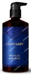 ماسک مو روغن آرگان 300 میلی ‌لیتر گلدن لیدی