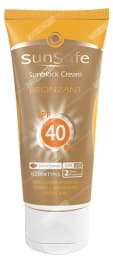 کرم ضد آفتاب برنزه کننده SPF40 سان سیف