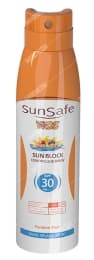اسپری ضد آفتاب کودکان SPF30 سان سیف