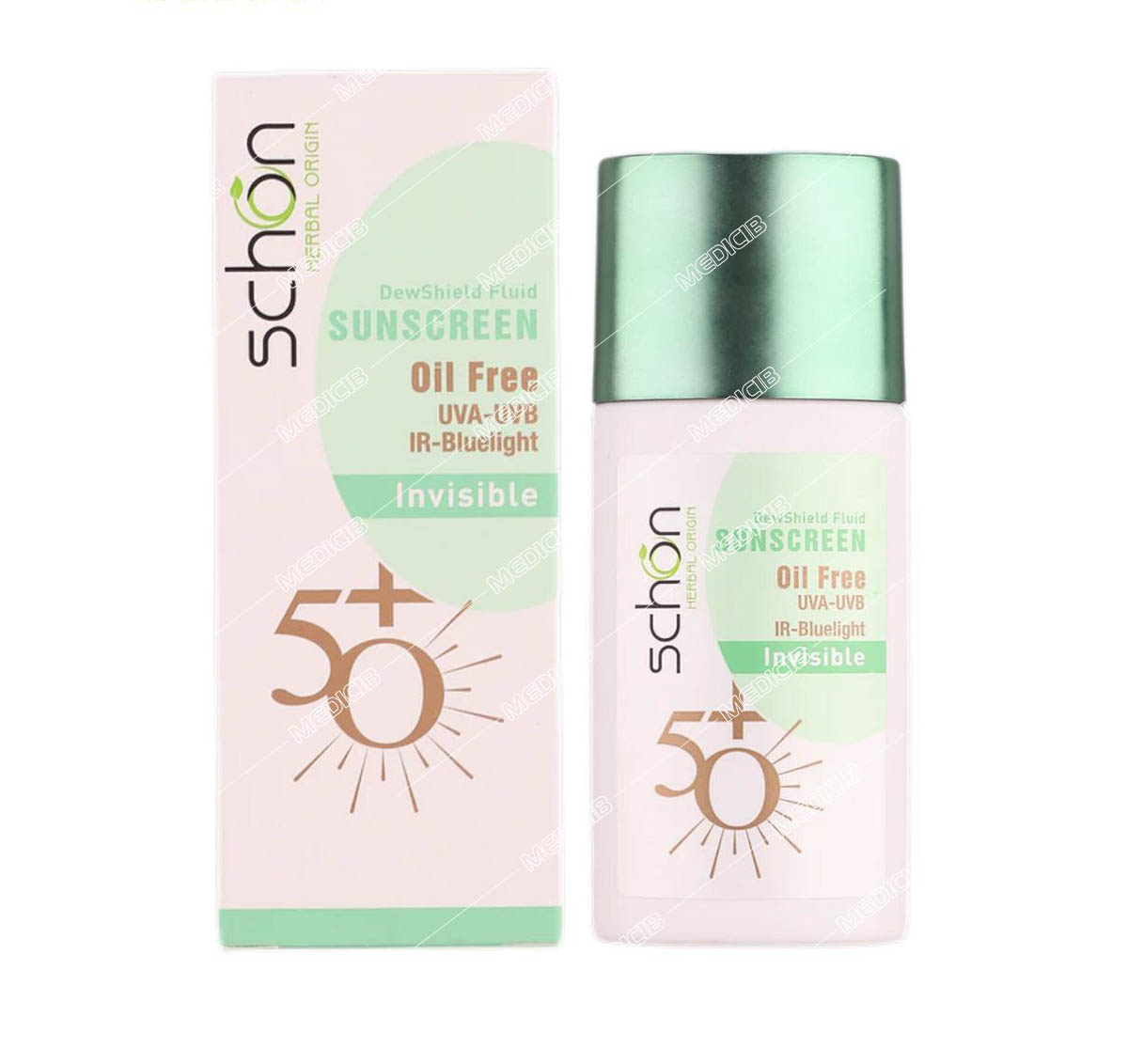 ضد آفتاب بی‌ رنگ فلوئیدی دیووشیلد SPF50 شون