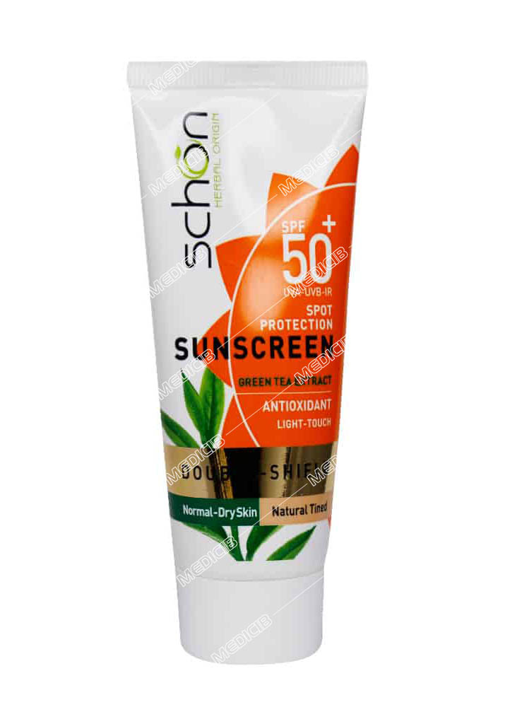 ضد آفتاب دابل شیلد SPF50 پوست خشک(طبیعی) شون