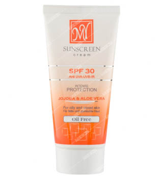 کرم ضد آفتاب رنگی SPF30 مناسب پوست نرمال و خشک مای