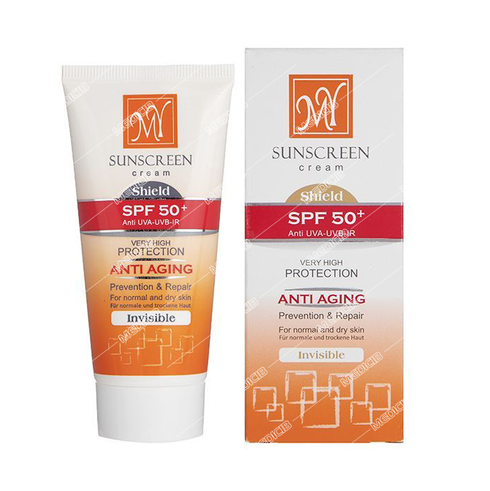 کرم ضد آفتاب ضدچروک بژ طبیعی SPF50 مای